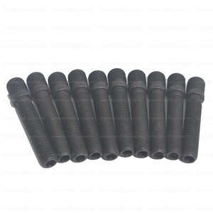 Outils automobiles Bon choix 10pcs 14x1.5 à 14x1.5 Conversion de goujon de roue étendu <span class=keywords><strong>noir</strong></span> 62MM - Product Image 4