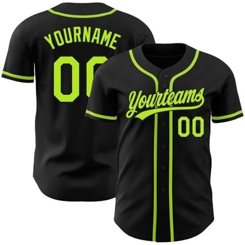 Noir Vert Fluorescent