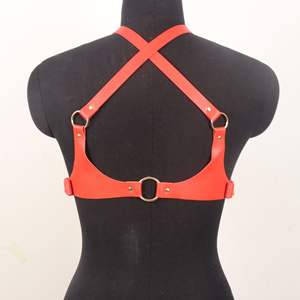 Lingerie seksi produk Sm kulit Harness badan mode dapat diatur gaya lingerie seksi ketat - Product Image 5