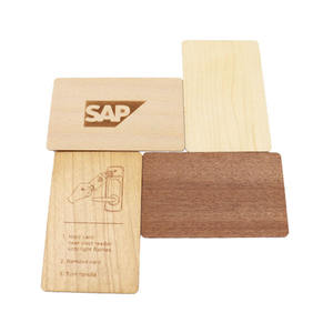 Carte-clé en bois de <span class=keywords><strong>bambou</strong></span> RFID NFC 13,56 MHz vierge personnalisable et durable pour hôtel, entreprise, cadeau - Product Image 5