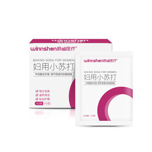Poudre de bicarbonate de soude pour l'hygiène féminine, 2% de bicarbonate de sodium en poudre, 4,5g emballé individuellement, légèrement alcalin, disponible - Product Image 1