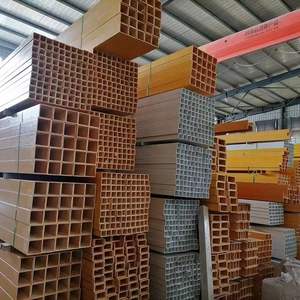 Tubo Cuadrado de FRP Resistente a la Corrosión y al Envejecimiento, Tubería Cuadrada de Fibra de Vidrio, Suministro Directo de Fábrica - Product Image 4