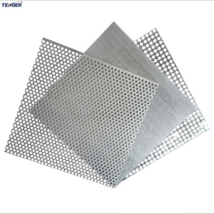 La malla de placa de acero perforada se utiliza <span class=keywords><strong>para</strong></span> las ventanas de ventilación del metro Personalización de formas de patrón Hoja perforada - Product Image 5