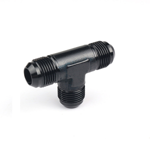Neuer <span class=keywords><strong>Aluminium</strong></span> AN3 AN4 AN6 AN8 AN10 AN12 Flare-T-Stück-Verbinder, männlicher Adapter, eloxiert, für Öl- und Kraftstoffschläuche - Product Image 3