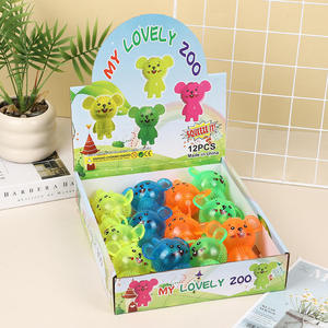 ของเล่นบีบมือรูปหนูมีไฟ ยี่ห้อจินคาน คิวท์ ขายส่ง พร้อมสายรัดหนังและลูกบอลระบายอากาศ - Product Image 3