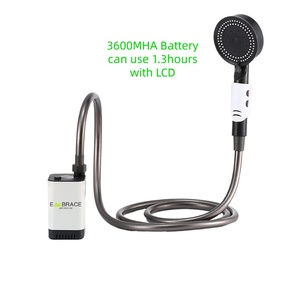 Pompe de douche électrique portable 5200 mAh rechargeable, douche manuelle <span class=keywords><strong>pour</strong></span> le camping, le lavage de voiture et le bain des animaux de compagnie - Product Image 3