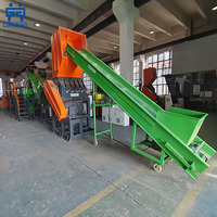 Broyeur en plastique de recyclage de bouteille de PE de HDPE PP broyeur écrasant la machine pour le recyclage de bouteille