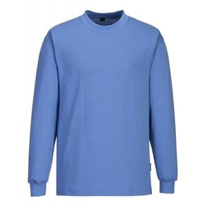 PORTWEST - AS22HBRS T-shirt bleu à manches longues ESD antistatique-EAN 5036108347032 ESD ANTISTATIC WORKWEAR - Product Image 1