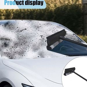 New Design Eco-Friendly Plastic Multipurpose Snow Remover Tool with Extendable Detachable Snow <b>Brush</b> for House Roof - Product Image 3