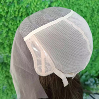 Pelucas Médicas de Cabello Humano Virgen al Por Mayor, con Gorro Transparente y Transpirable, de Aspecto Natural