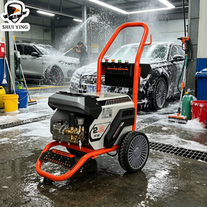 High-quality New High-pressure Cleaning Machine 220V 2.2kw Booster Water Gun Pump for Commercial <b>Car</b> Washing - Product Image 1