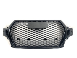 Pour <span class=keywords><strong>Audi</strong></span> Q7 RSQ7 Tuning automobile Grille de calandre avant Style <span class=keywords><strong>RS</strong></span> Grille de calandre ABS Plastique 2016-2019 Direct usine - Product Image 3
