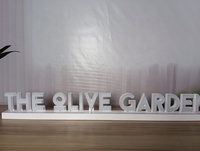 Enseigne Ayrlic personnalisée, lettres, enseigne de table en acrylique, enseigne de table à LED, logo, réception avec lumière LED