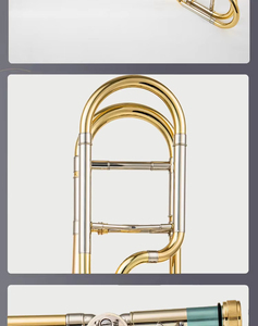 <span class=keywords><strong>Trombone</strong></span> BB Tone TB-950, finition dorée par électrophorèse, modèle pour débutants avec cloche en cuivre et son de milieu de gamme - Product Image 5