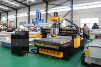 Máquina CNC para Tallar Madera de China, Router CNC 1325 1530 con Múltiples Cabezales para Procesar Tableros con Ondas 3D
