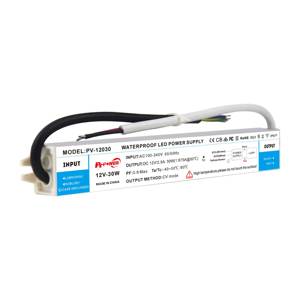 Ultra Thin Waterproof <b>Driver</b> 12V 30W IP67 Ac Dc <b>Led</b> Power Supply Adaptor Transformer With 3 Years Warranty - Product Image 3