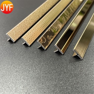 M96 Hot Bán T Chải Trang Trí Thép Không Gỉ Kim Loại Gạch <span class=keywords><strong>Trim</strong></span> Đồng Góc <span class=keywords><strong>Trim</strong></span> Đồng Dải Chuyển tiếp - Product Image 1
