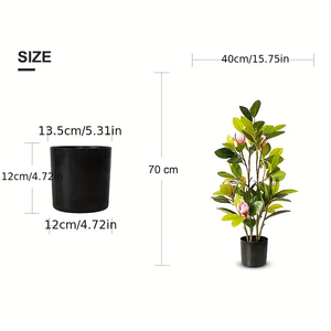 Árbol de <span class=keywords><strong>Magnolia</strong></span> artificial, de <span class=keywords><strong>Magnolia</strong></span> <span class=keywords><strong>grandiflora</strong></span> falsa realista para decoración de jardín de paisaje, precio al por mayor de suministro a granel - Product Image 2