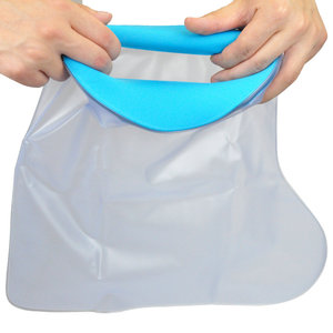 Diabétique Cheville Pied Soins Des Plaies Fournitures PVC Étanche Réutilisable Coulé Couverture Bandage Protecteur pour Douche - Product Image 5