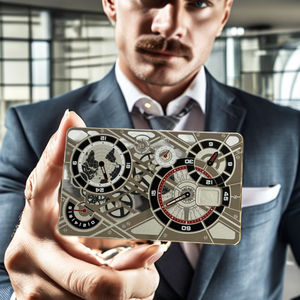 Tarjeta de Membresía Premium de Negocios de Metal de Lujo Personalizada 1K EM4305 NFC RFID para Comunicación en Hoteles en Varios Colores: Dorado, Plateado, Negro - Product Image 3