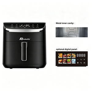 Freidora de Aire Digital Anbolife de 6L con Ventana Visual, 1500W, 8 Menús Preestablecidos, Antiadherente, <span class=keywords><strong>Horno</strong></span> Freidora de Aire, Freidora De Aire <span class=keywords><strong>Ninja</strong></span> OEM ODM - Product Image 3