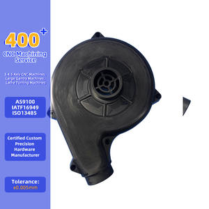 Carcasa de Plástico Moldeada por Inyección Personalizada para Soplador |   Cubierta de Precisión para Ventilador/Ducto de Aire para Equipos Industriales - Product Image 1