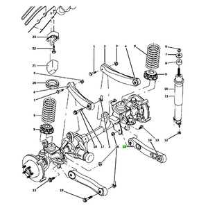 Brazo de Control Inferior 52088217AD para Jeep Grand Cherokee 1999-2005, Sistema de Suspensión MacPherson - Product Image 4