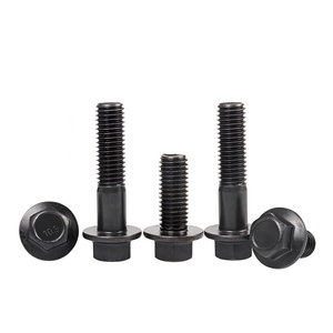 Bu lông lục giác đầu chìm mạ đen, hệ mét, chất liệu hợp kim/thép cacbon cấp 8.8/<span class=keywords><strong>10</strong></span>.<span class=keywords><strong>9</strong></span>/12.<span class=keywords><strong>9</strong></span>, tiêu chuẩn DIN6921 - Product Image 2