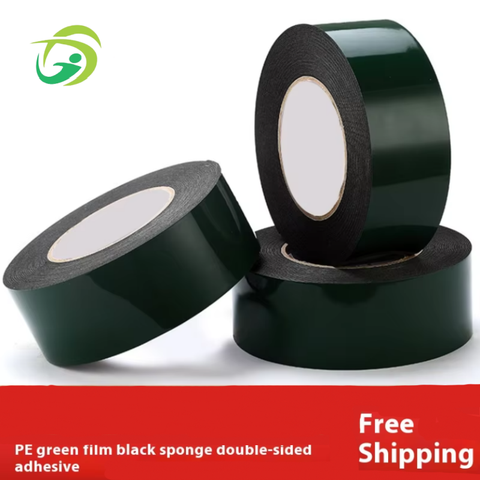 Customizable Black PE Foam LED Light Strip Double-Sided Durable Acrylic Masking Water Activated Exterior Wall Grids Imitating
