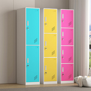 Armadietto in Acciaio Laminato a Freddo di Alta Qualità, Mobile Moderno in Metallo con Serratura a Chiave, Arredamento di Stoccaggio alla Moda Disponibile in Diversi Colori - Product Image 2