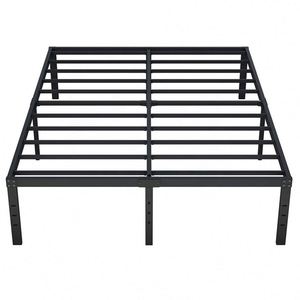 WEKIS Double Vintage Industrial Metal Steel Hostel Queen King Size <b>Platform</b> <b>Bed</b> <b>Frame</b> Base - Product Image 1