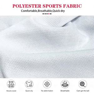 Maillot de football personnalisé en maille légère, version joueur, imprimé par sublimation, écologique, confortable et respirant - Product Image 5