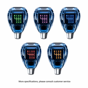 Хит продаж: Кристаллическая сенсорная LED-ручка переключения передач DongJie из ABS-пластика для Civic и Corolla - Product Image 2