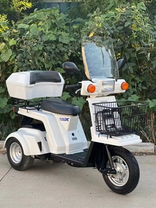 Tricycle à moteur <span class=keywords><strong>4</strong></span> temps 49CC durable pour <span class=keywords><strong>Honda</strong></span> GXEN X 50, avec marche arrière, homologué <span class=keywords><strong>DOT</strong></span>, anti-basculement, carrosserie ouverte, scooter de loisirs et de sport pour passagers - Product Image 4
