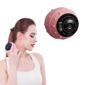<span class=keywords><strong>Mini</strong></span> bola vibradora de gimnasio de mano inalámbrica de alta calidad, Bola de masaje de manos para ejercicio corporal personalizada de fábrica, masajeador Facial Manual - Product Image 6