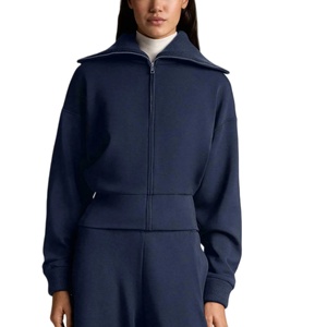 <span class=keywords><strong>Sudaderas</strong></span> con Capucha y Cremallera para <span class=keywords><strong>Mujer</strong></span>, Personalizadas, al por Mayor, con Estampado Puff, <span class=keywords><strong>de</strong></span> Felpa, Antiarrugas - Product Image 2