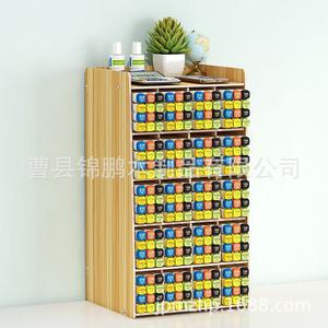 Wooden Marker Storage Box 18L Angled <b>Pen</b> Holder For Kindergarten And Primary School Students - Product Image 4