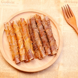 Petiscos de Carne para Cães, Palitos Mastigáveis de Tráquea de Ganso Enrolada em Pato Seco, 100% Natural, Sem Aditivos, Alta Qualidade, Feito à Mão, Grau Humano - Product Image 3