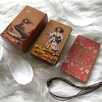 Vente en gros de cartes de tarot Glitch Life, jeu de 78 cartes avec boîte, papier écologique durable 350G 7x12cm, portable, personnalisé, livraison rapide