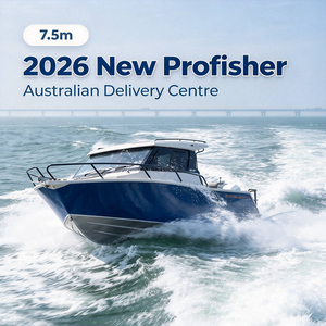 Nuevo Profisher 7.5m 25FT, Lancha Rápida de Cabina para Alta Mar, Yate de Lujo Deportivo, Barco de Pesca de Aluminio Soldado - Product Image 1