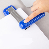 Nouveautés agrafeuse rotative 24/6 26/6 agrafeuse torsadée en métal fournitures de bureau scolaire agrafeuse manuelle