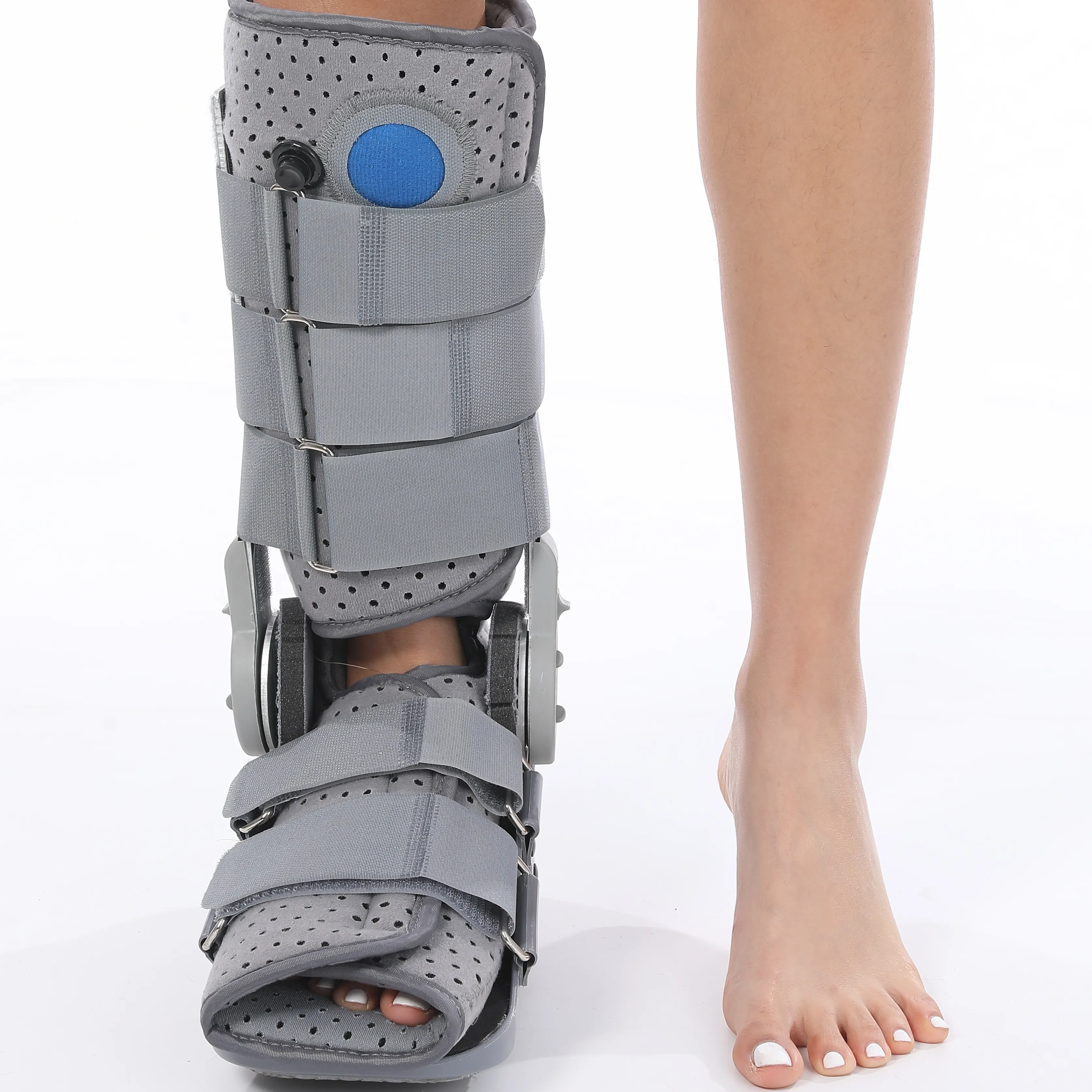 Abrazadera ortopédica médica ajustable, botas para caminar para tobillos de rotura, gran oferta
