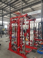 Offre Spéciale : Machine Smith Tout-en-un avec Cadre en Acier Haute Résistance et Rack de Musculation Multifonctionnel pour Salle de Sport Commerciale et Entraînement à Domicile