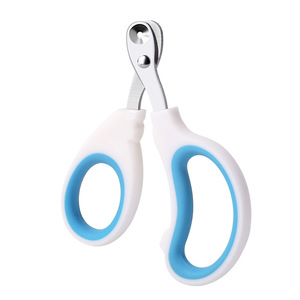 Cortauñas para mascotas de acero inoxidable con doble orificio para gatos y perros, diseño de orificio redondo, herramienta de aseo práctica - Product Image 1