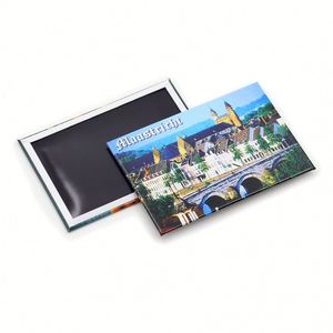 Good Price Custom Printing Refrigerator Tourist Scenery Photo Souvenir Customized Tin <b>Fridge</b> Magnets - Product Image 2