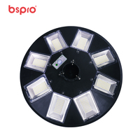 Lampe solaire LED extérieure étanche IP65 haute puissance avec télécommande pour route, jardin, parking