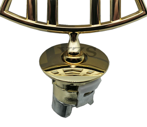 Emblema Adhesivo para Parachoques Delantero de Automóvil, Aleación de Aluminio, Fácil Instalación para Mercedes Benz <span class=keywords><strong>Maybach</strong></span> S600 S500 S400 W222 <span class=keywords><strong>W220</strong></span> W212 - Product Image 5