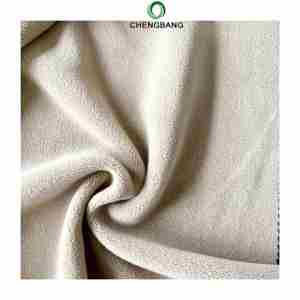 Tela de <span class=keywords><strong>forro</strong></span> polar 100% poliéster de alto gramaje, tejido elástico cálido, venta al por mayor directa de fábrica de textiles para el hogar para <span class=keywords><strong>forro</strong></span> de niñas - Product Image 5