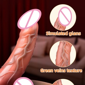 Vibrador Realista FAAK, Dildo Grande, Masturbador Femenino, Estimulador de Punto G, Silicona, 10 Modos de Vibración Anal, Juguetes Sexuales Eróticos para Mujeres - Product Image 4