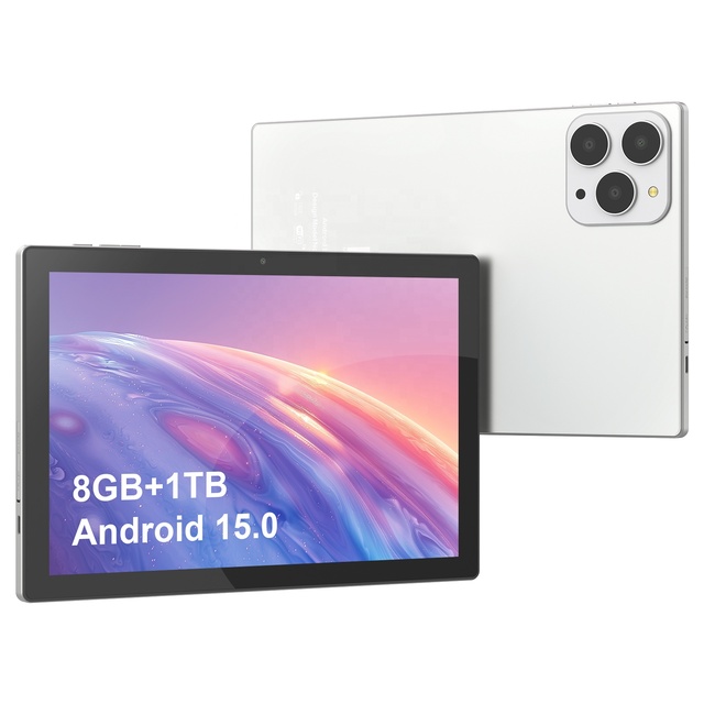 C Idea Factory New Business Android 15 Tablet 10.1'' IPS 1280*800 8GB+1TB 10000mAh Long Battery Life with Keyboard & Stylus Pen